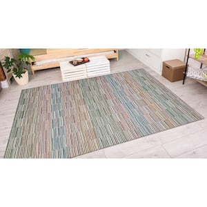 Cape Fayston Multi 2 ft. x 4 ft. Indoor/Outdoor Area Rug