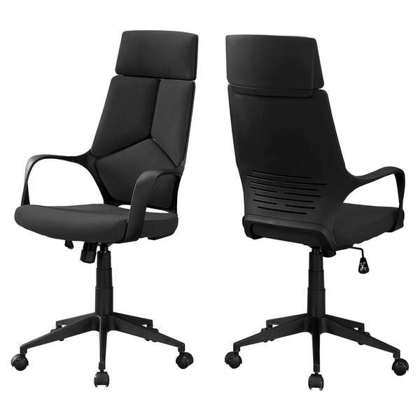 Black Office Chair HD7272 The Home Depot