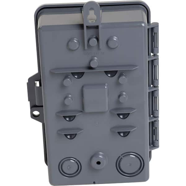 Square D QO 60 Amp 2-Space 4-Circuit Outdoor Main Lug Load Center with Non-Metallic Enclosure and Neutral