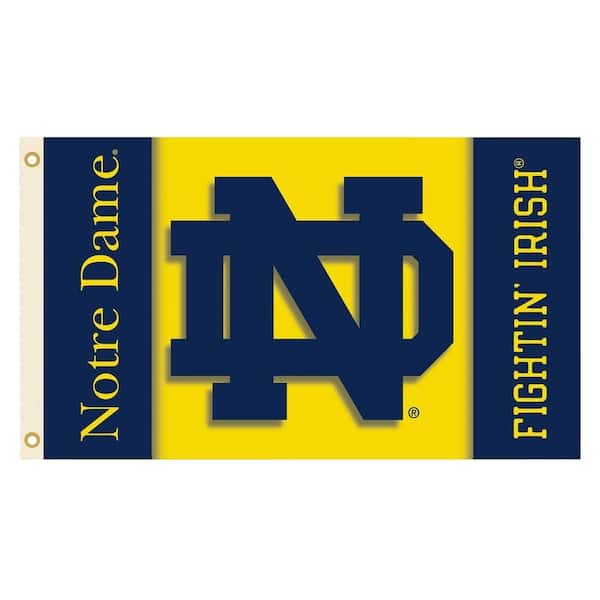 BSI Products NCAA Notre Dame Fighting Irish 3 ft. x 5 ft. Collegiate 2-Sided Flag with Grommets