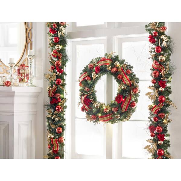 Home Accents Holiday - 80 mm Assortment Ornament in Gold (75-Count)