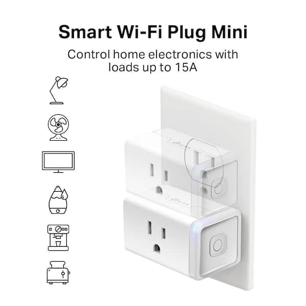 Spookachtig Voorzichtig Smeltend TP-LINK Mini Smart Indoor Wi-Fi Plug HS105 - The Home Depot