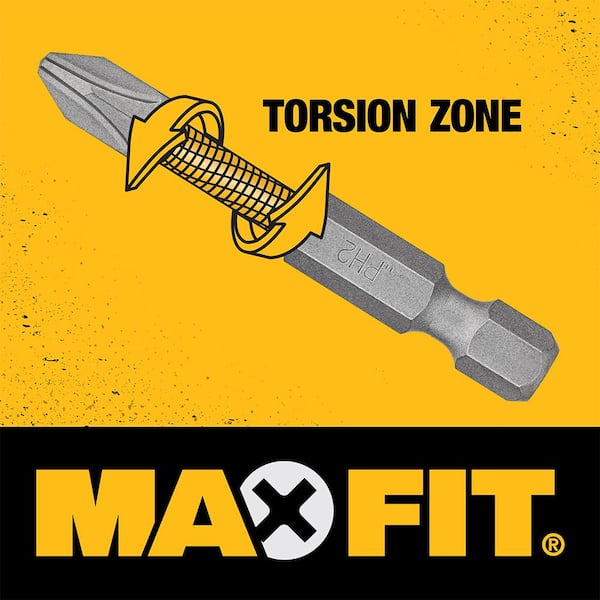 DeWalt MAXFIT Torx T25 x 2 in. L Power Bit S2 Tool Steel 5 pc. - Total Qty:  1; Each Pack Qty:, Count of: 1 - Fred Meyer