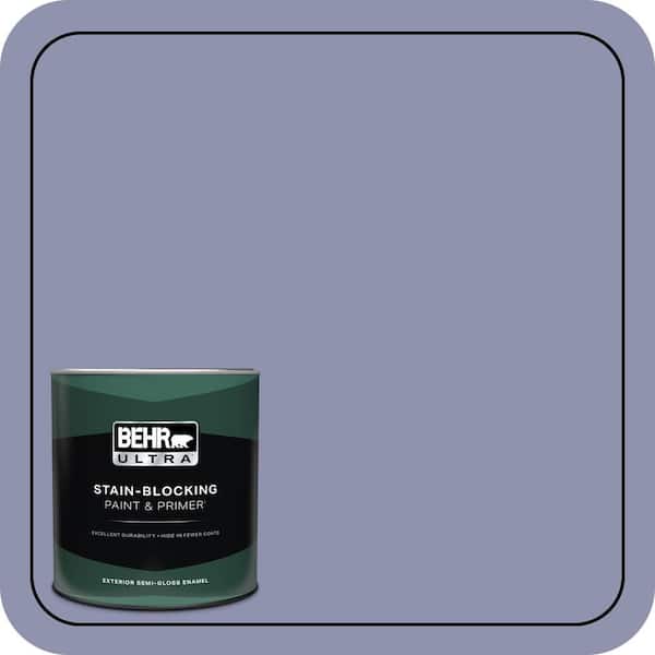 BEHR ULTRA 1 qt. #S560-4 Monarchy Semi-Gloss Enamel Exterior Paint & Primer