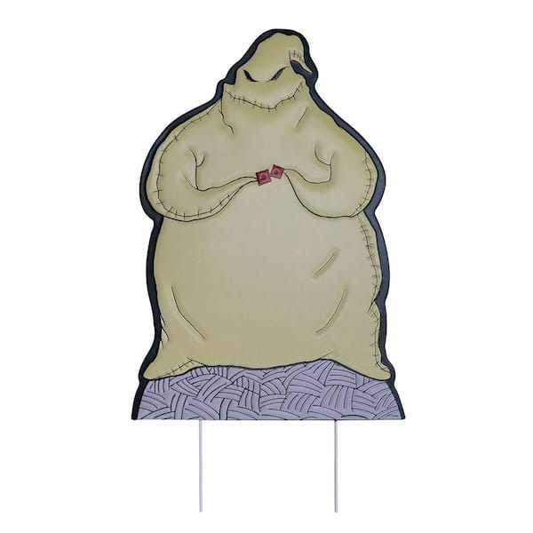 30 in. NBC Oogie Halloween Metal Yard Stake