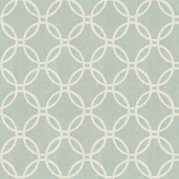 Beacon House Ecliptic Blue Geometric Blue Wallpaper Sample