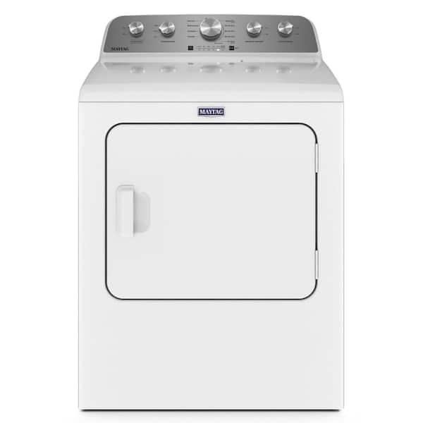 7.0 cu. ft. Vented Electric Dryer in White