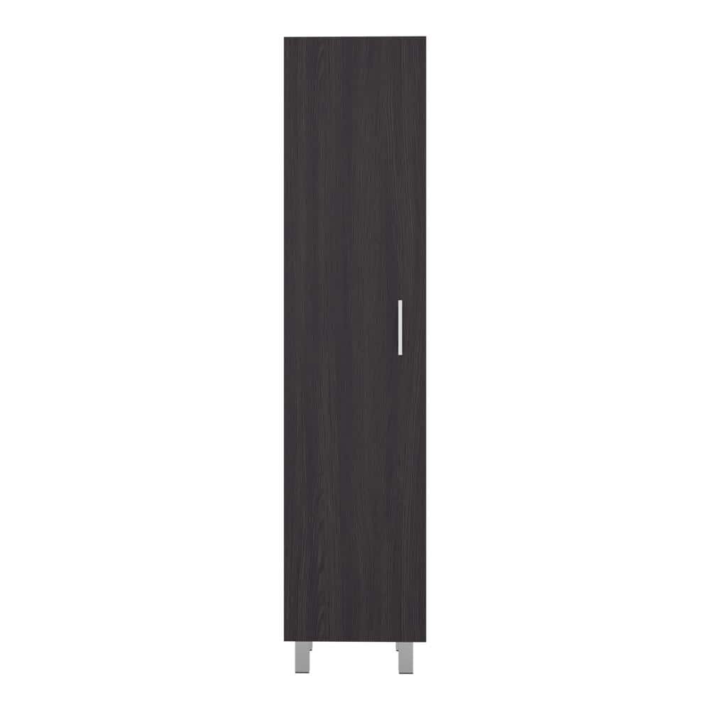 Storage Cabinet Molekeede Daisy - Black Finish, Lockable 4-Shelf Cabinet for Laundry, Garage or Kitchen price history on PriceWatchPro