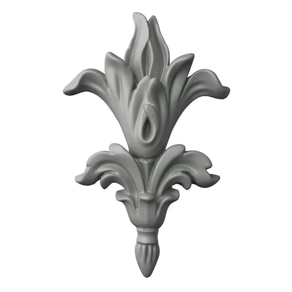 0.88 in. x 4.25 in. x 5.125 in. Polyurethane Applique and Onlay Moulding