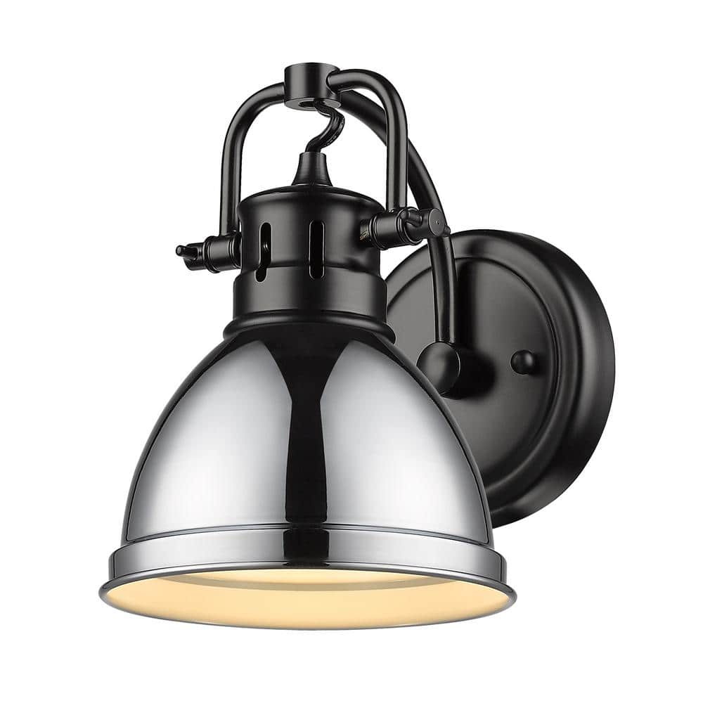 Duncan 4.875 in. 1-Light Matte Black Vanity Light price history on PriceWatchPro