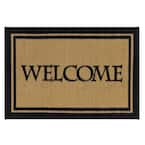 BENISSIMO Welcome Back Handwritten 20 in. x 31.5 in. Door Mat MM-20X32-HWRT  - The Home Depot