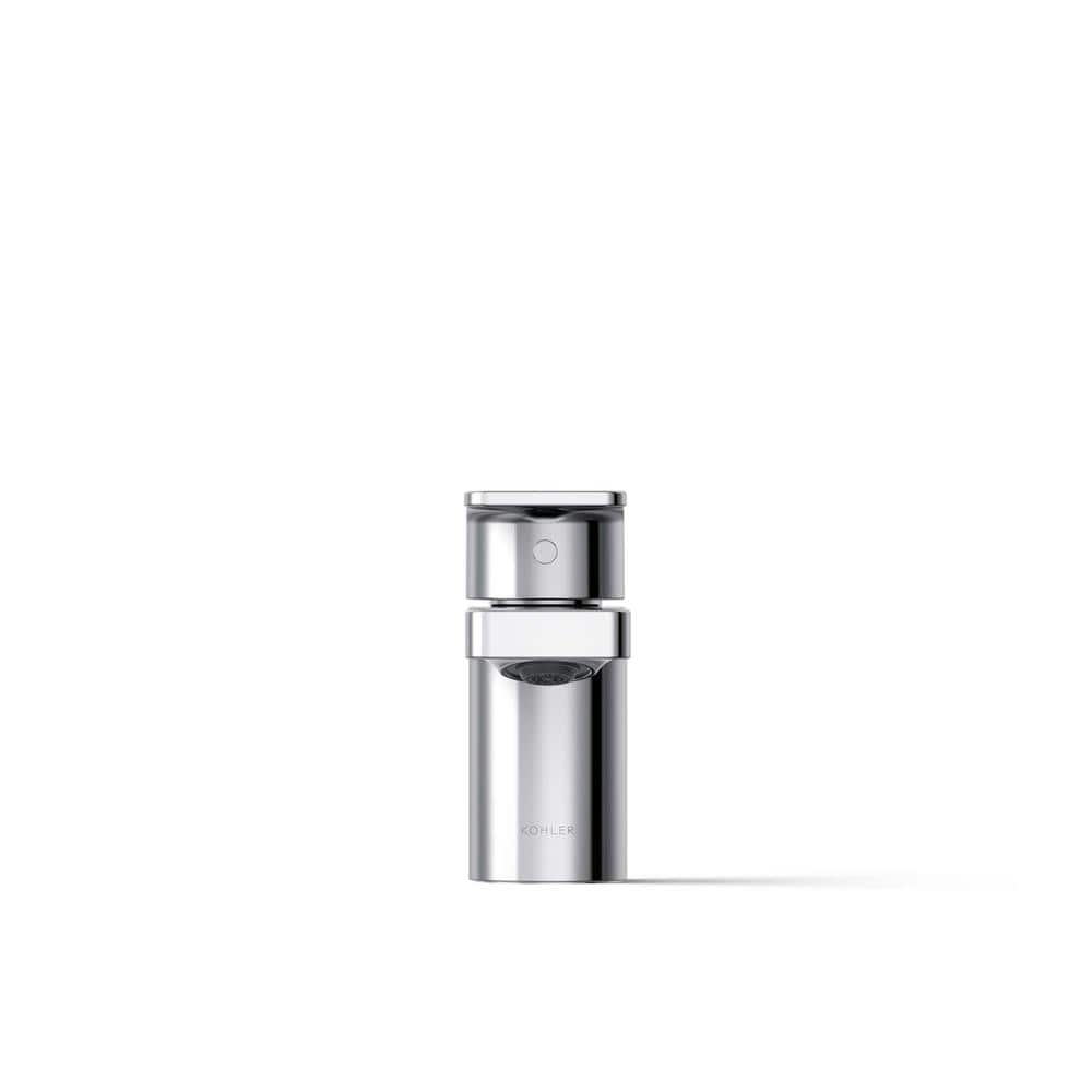 Parallel Polished Chrome Single Hole Bathroom Faucet