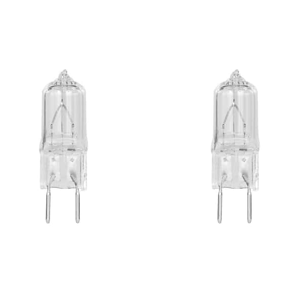 20-Watt T4 Dimmable GY8.6 Halogen 2700K (2-Pack) Bright White BI-Pin Base Light Bulb
