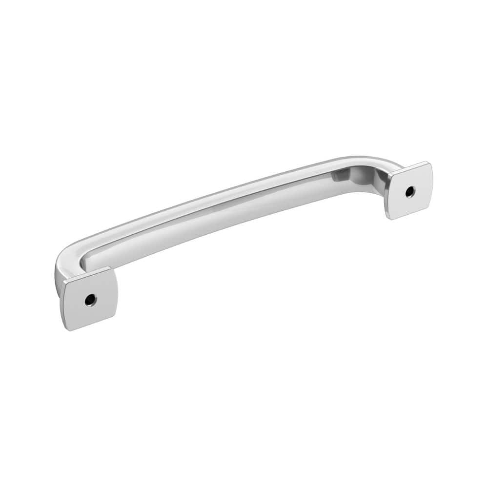 Polished Chrome 5-1/16 inch Cabinet Drawer Pull Bar