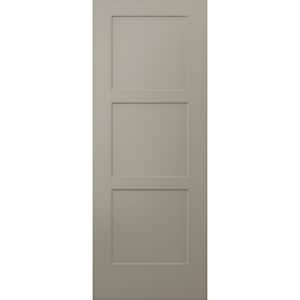 32 in. x 80 in. Birkdale Desert Sand Paint Smooth Solid Core Molded Composite Interior Door Slab