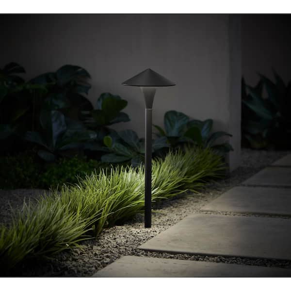 Anderson Low Voltage Matte Black MR11 LED Bulb Weather Resistant Outdoor Landscape Hat Path Light
