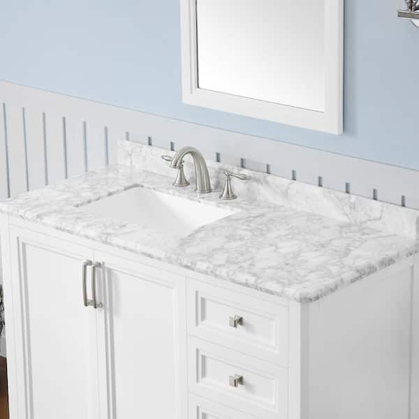 Home Decorators Collection Sandon 48 In, 48 Inch Bathroom Vanity With Top Menards