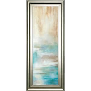 "Composition 4A" by Melissa Wang Framed Print Wall Art 18 in. x 42 in.