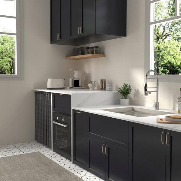 Brushed Nickel 19 in. H Single Handle Pull Down Kitchen