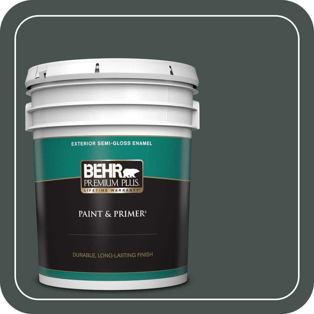 5 gal. #QE-48 New Forest Semi-Gloss Enamel Exterior Paint & Primer price history on PriceWatchPro