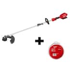 M18 FUEL 18V Lithium-Ion Cordless Brushless QUIK-LOK String Grass Trimmer with 0.095 in. x 250 ft. Trimmer Line