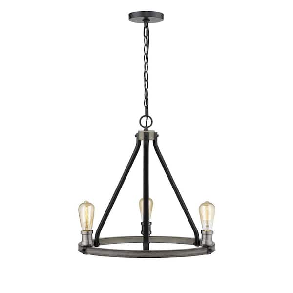 Image Dorance Armstrong image beautiful image beautiful image beautiful image beautiful image beautiful - Kirkland 3-Light Ashen Barnboard Chandelier with No Shade 472-3ABB ...