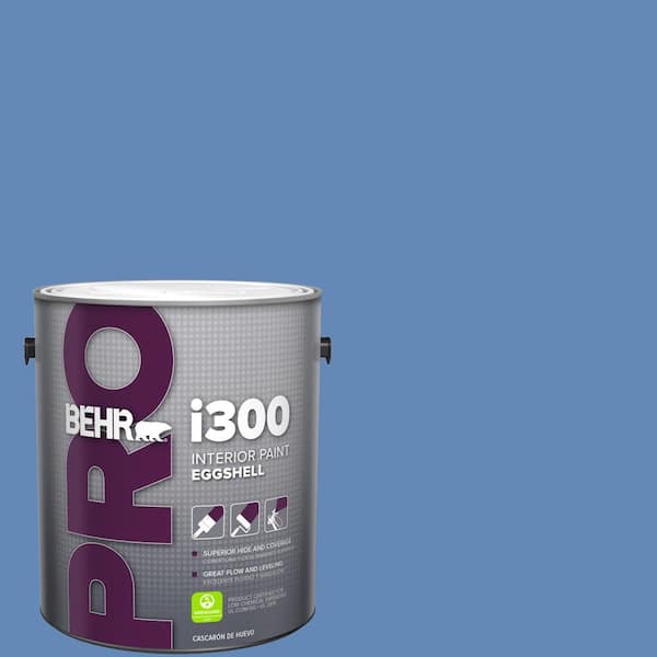 BEHR PRO 1 gal. #580B-6 Castle Moat Eggshell Interior Paint