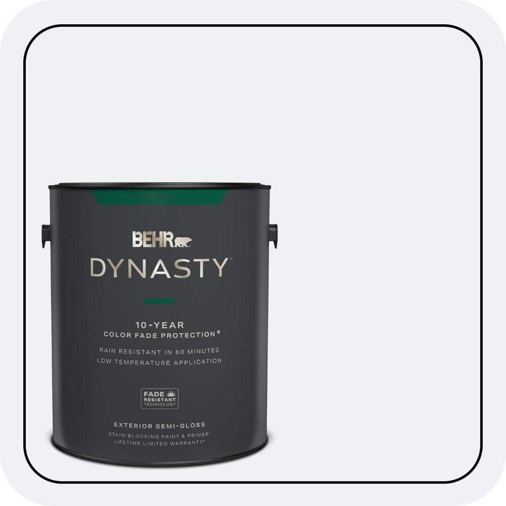 1 gal. #BL-W10 Maui Mist Semi-Gloss Exterior Stain-Blocking Paint & Primer price history on PriceWatchPro