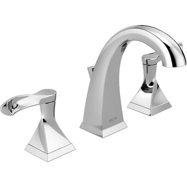 Delta Everly 8 in. Widespread 2-Handle Bathroom Faucet in Chrome