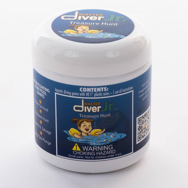 Unbranded 40 Coin Master Diver Treasure Hunt Jr. - The Ultimate Family Swimming Pool Game