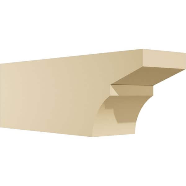Ekena Millwork Standard Monterey 6 in. W x 8 in. H x 24 in. D Signature Urethane Rafter Tail Outlooker