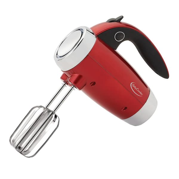 Betty Crocker 7-Speed Red Hand Mixer with Mini Stand BC-2208CMR - The Home  Depot