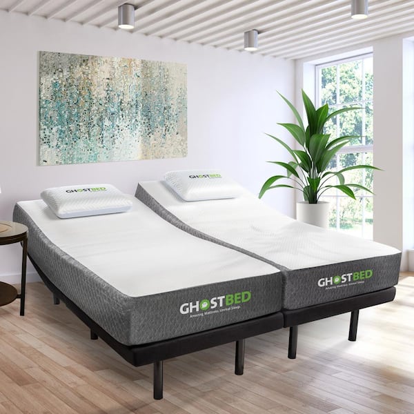 Ghostbed Custom Adjustable Base Split, Best Cal King Adjustable Bed Frame
