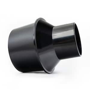 4 in. to 2-1/2 in. Tapered Adapter Dust Collection Reducer Fitting
