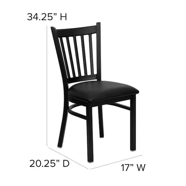 flash furniture hercules series back metal restaurant chair