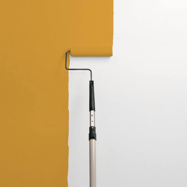 Glidden Premium 5 gal. PPG1209-7 Mecca Gold Flat Interior Latex