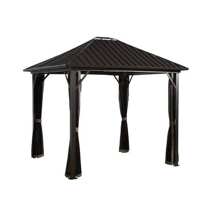 12x12 Gazebos Shade Structures The Home Depot