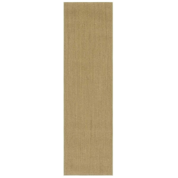 SAFAVIEH Martha Stewar Greent 2 ft. x 10 ft. Basket Marle Runner Rug