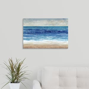 "Crashing Blue II" by Tim O'Toole Canvas Wall Art