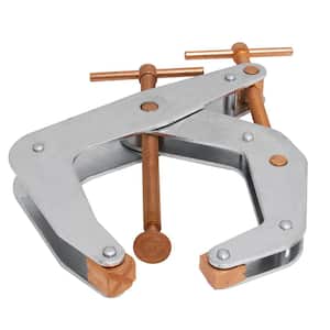 6 in. Jaw Opening 3-Point Hold T-Handle Cantilever Clamp