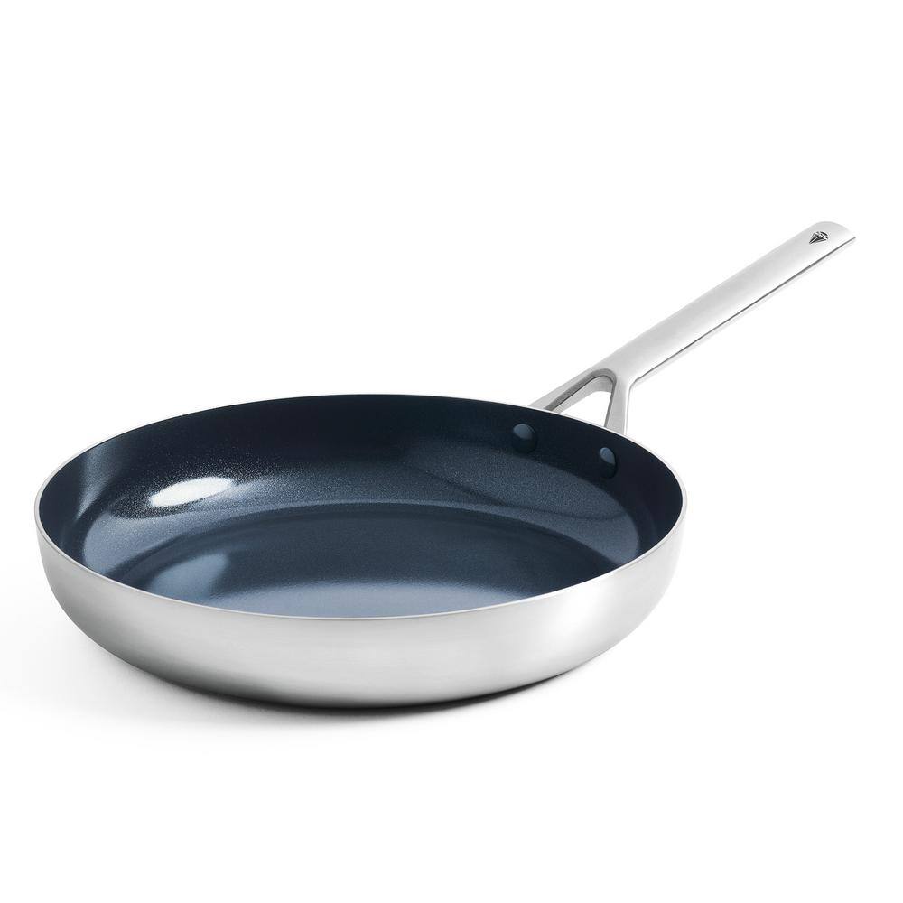 Blue Diamond Stainless 11 in. Stainless Steel Frying Pan CC003687001