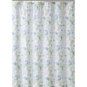 72 in. x 72 in. Field Floral Shower Curtain
