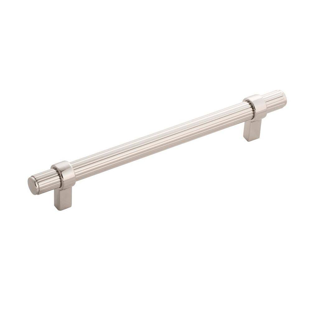 Sinclaire Collection 6-5/16 in. (160mm) Center to Center Polished Nickel Bar Cabinet Pull price history on PriceWatchPro