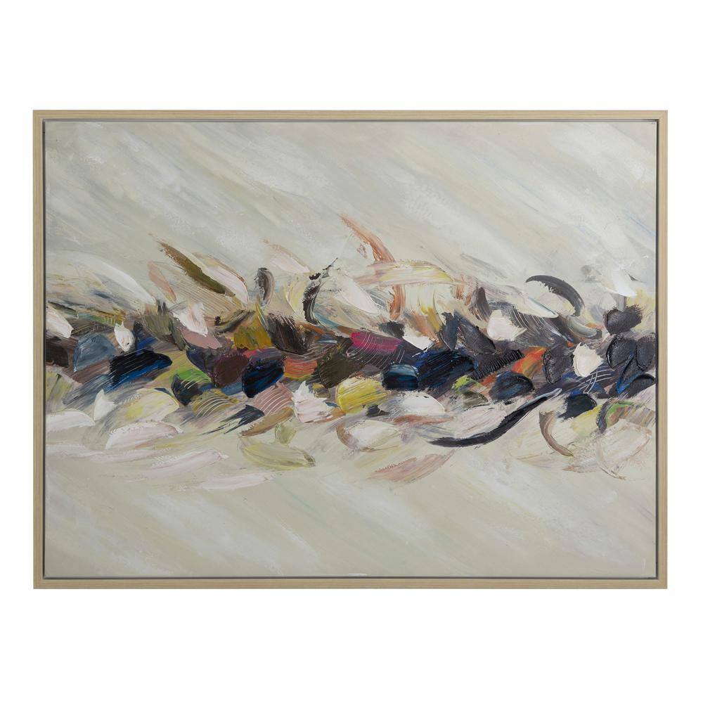 Yosemite Home Decor 'Accents' 47"Wx35"H Wall Art Hand Painted on