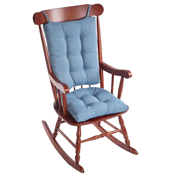 Gripper Saturn Blue Jumbo Rocking Chair, Barnett Home Decor Rocking Chair Cushions