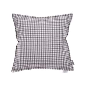 Brenner Plaid/Sherpa Pillow 18 in. x 18 in. Plaid/Sherpa