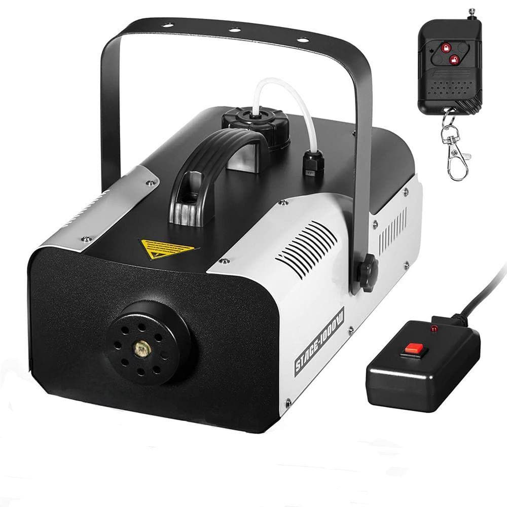 Justincity 1000-Watt Fog Machine w/ Wireless Remote and Manual