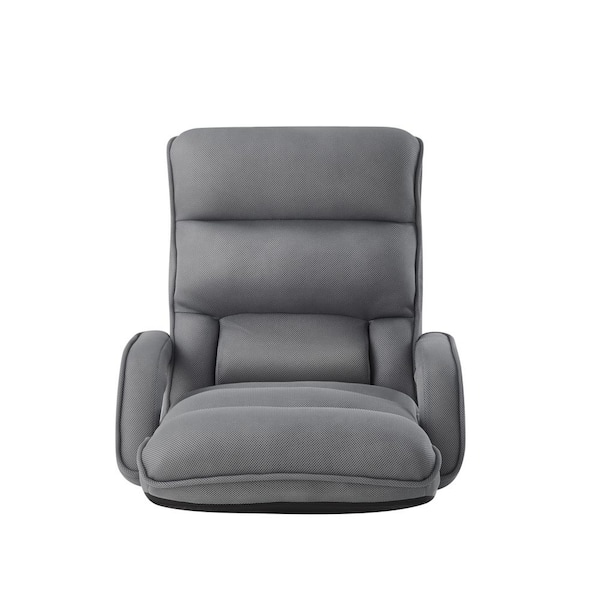 Loungie Jeshua Grey Chair 5 Adjustable Positions Mesh