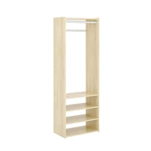 Select 25.125 in. W Harvest Grain Wood Closet System