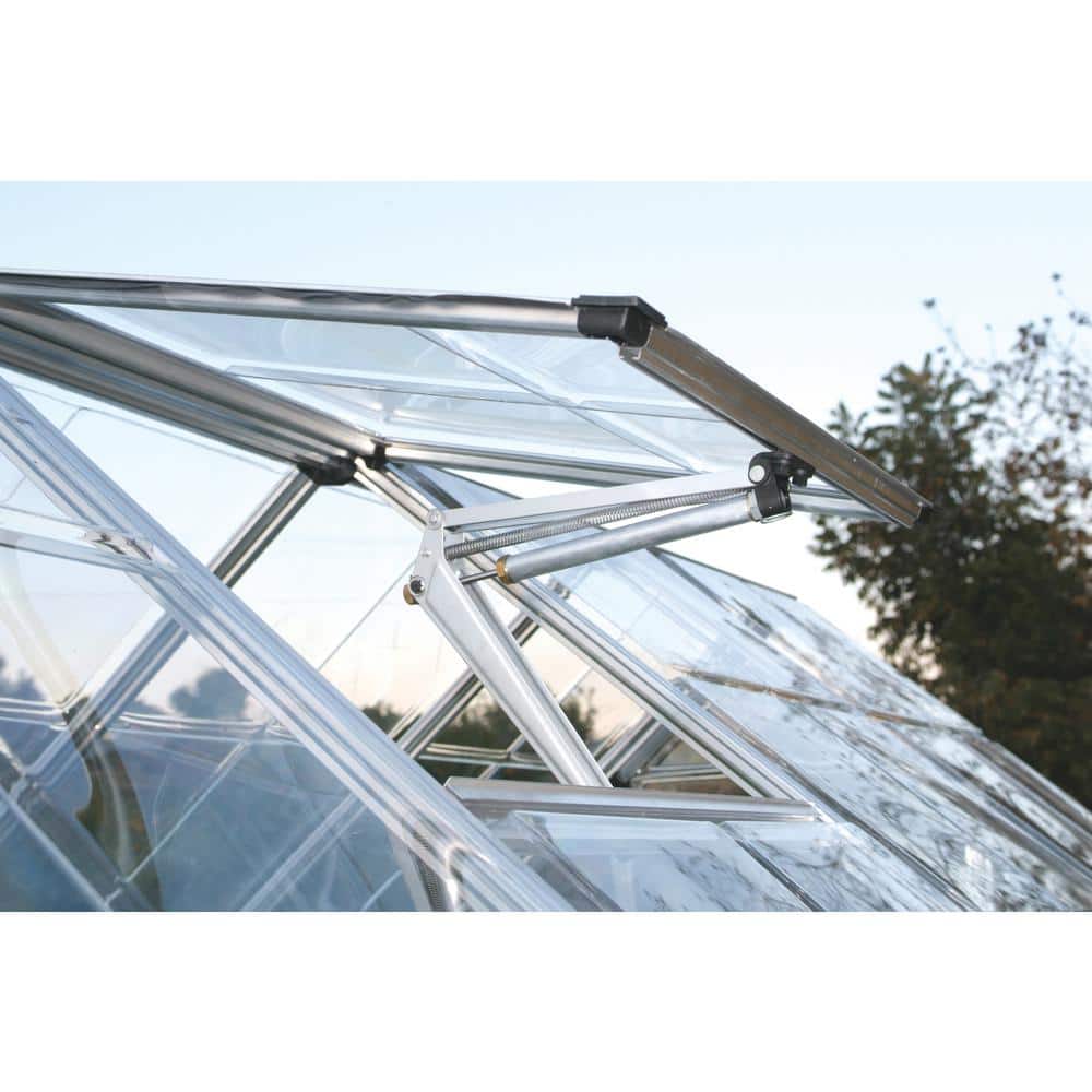 Snap & Grow 8' x 12' Silver Polycarbonate Aluminum Greenhouse